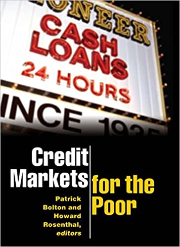Credits Markets for the Poor 